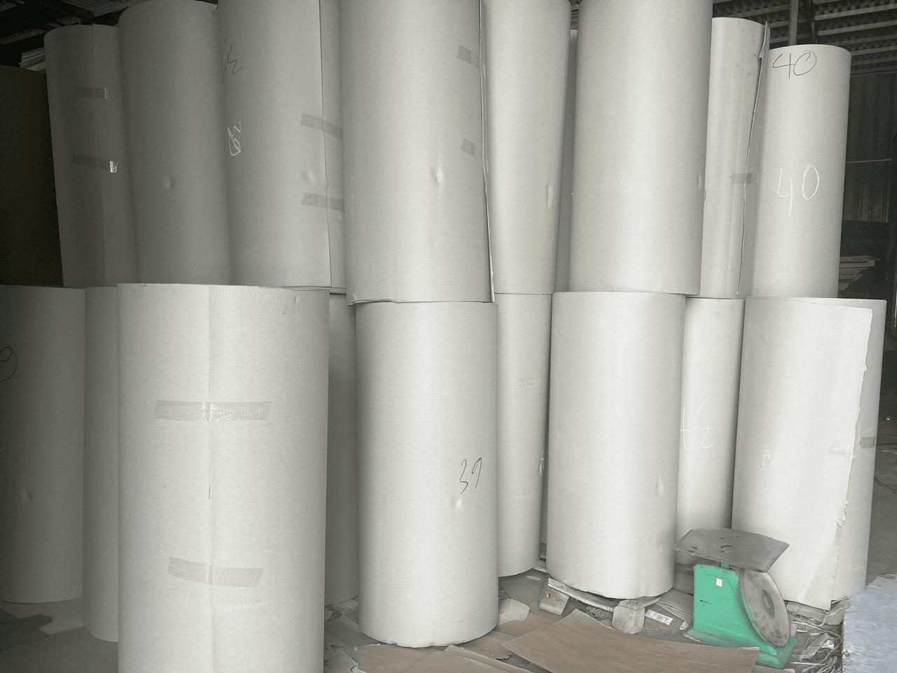 Giấy Carton 2 Lớp, Khổ 120 cm, 2 Xeo